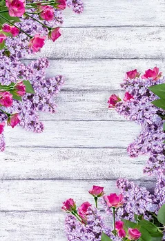 

Wood Photography Backdrop Flowers Newborn Baby Children Portrait Photo Booth Background Vinyl 2x3m Wood Floor Birthday Backdrops