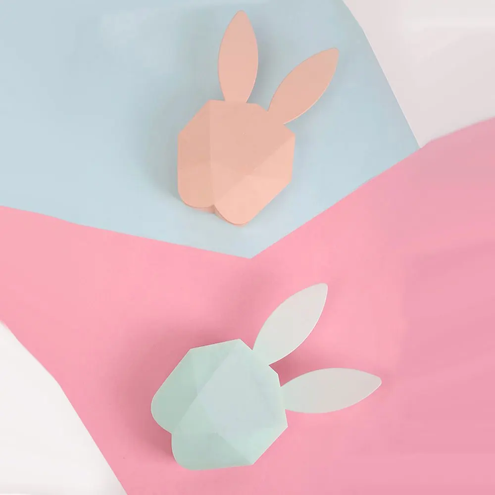 

Cute Rabbit Night Light Alarm Clock Voice Activated LED Digital Clock Intelligent Voice Control USB Rechargeable For Kids