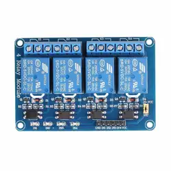 4-канальный Dc 5 v релейный модуль для Arduino Raspberry Pi Dsp AVR PIC Arm