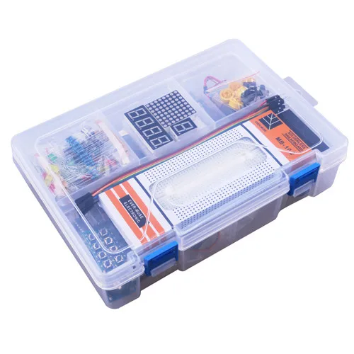 Супер стартовый комплект Kuongshun для ARDUINO с UNO R3 и Mega2560 плата LCD реле двигателя