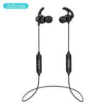 Doboss ST06 Спортивные Bluetooth Наушники Беспроводная гарнитура HD стерео звук шумоподавление магнитные шейные наушники с микрофоном