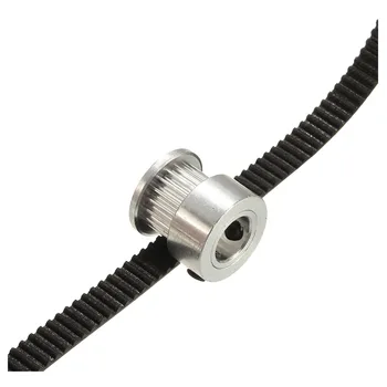 

8PCS GT2 20T Bore 8mm Timing Pulley & 5m Belt For RepRap Prusa Mendel 3D Printer