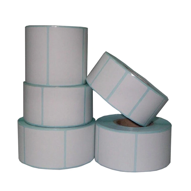 19 sizes Available Label Sticker 40mm Core/1 Roll Thermal label for Zebra Adhesive Sticker Paper Supermarket Blank Label Direct