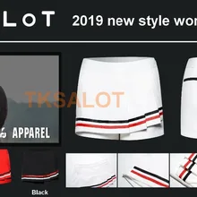 TKSALOT леди индивидуальный логотип 100 шт/каждый цвет бренд гольф юбка