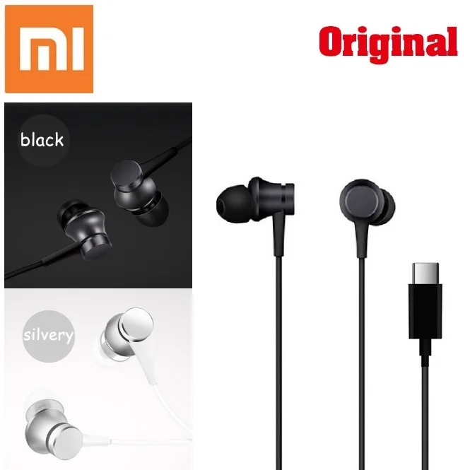 

Original Xiaomi Mi Piston 3 Fresh Youth Version Earphone In-Ear Type-C Colorful Earbuds With Mic For Xiaomi Mi 6 8 MIX 2 MIX 2S