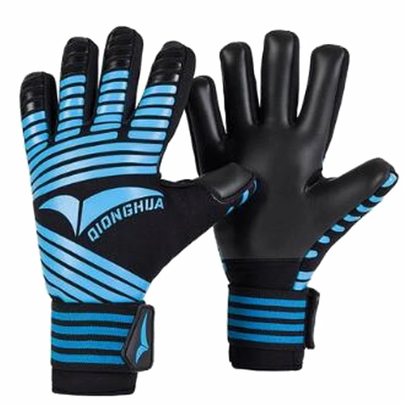 Профессиональные вратарские перчатки защита пальцев утолщенные латексные футбольные вратарские перчатки