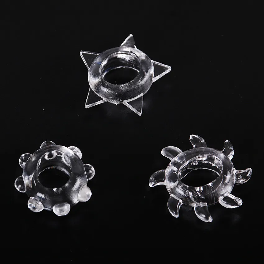 5 Pcs  Ring Time Premature Ejaculation Delay Impotence Aid Erection Enhancer Sex Toys For Adult Men Sex Produc_voghion.com