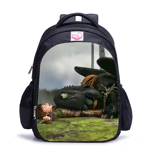 16 Inch How to Train Your Dragon 3 Children School Bags Orthopedic