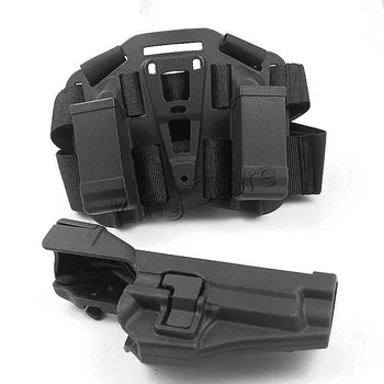 

LV3 Sig P226 Holster Serpa Ver. W/ Mag Flashlight Pouch Platform Drop leg Holster for SIG 220 228 229