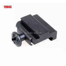 Ласточкин хвост Прицел Рейку Базовый адаптер для Picatinny Weaver Rail расширение 20 мм до 11 мм Y0043