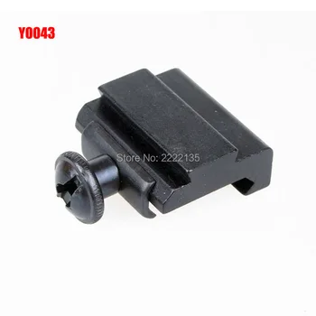 

Dovetail Scope Rail Mount Base Adapter for Picatinny Weaver Rail Extension 20mm to 11mm Y0043