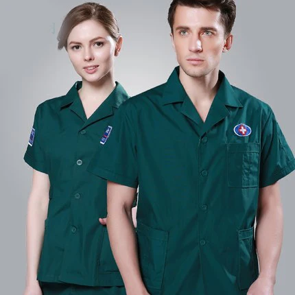 Медицинский костюм для первой помощи, одежда для медсестры, темно-зеленый костюм для экстренной помощи, комплекты для аварийной службы, рабочая одежда, наборы с эффектом потертости