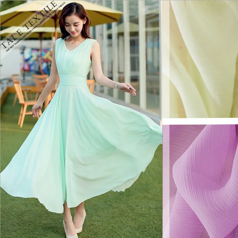 gowns with chiffon materials