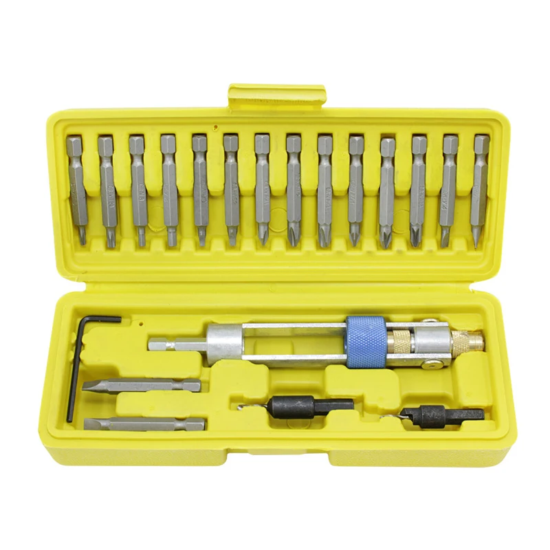 20 шт. набор высокоскоростных стальных Сверл с потайной головкой