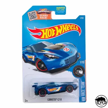 

Hot Wheels Corvette C7.R HW Race Team 1/250 2016 long card