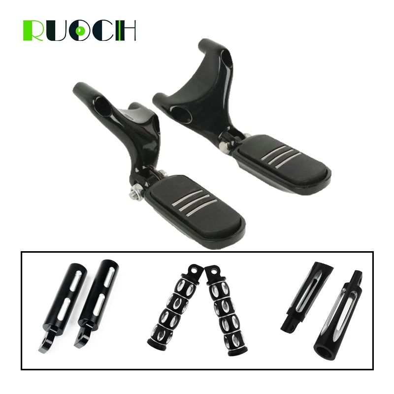 

Motorcycle Foot Rest Rear Passenger FootPeg Mount Kit For Harley Sportster XL 883 1200 14-17 SuperLow Iron 883 72 48 XL883L