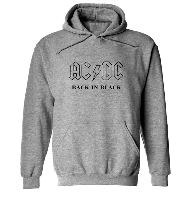 Rock Band ACDC Printed Hoodies Men Women Fleece Long Sleeve Hip Hop