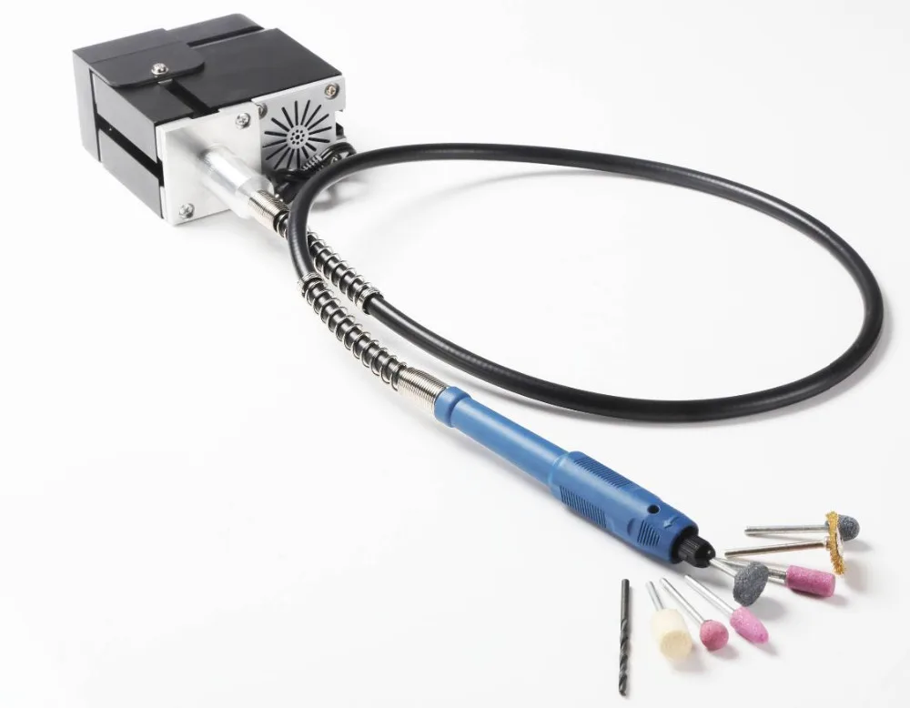 TZ10001MPF Flexible Shaft Sanding Machine MINI lathein Sanding Discs