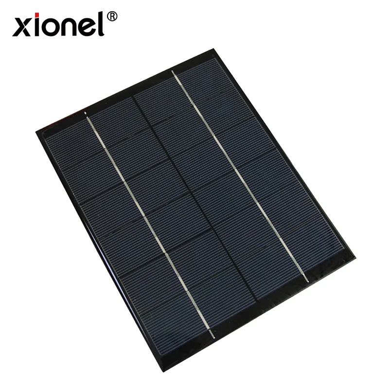 Xionel 5.2w 6v Mini Solar Panel Module Solar System Epoxy Solar Cell