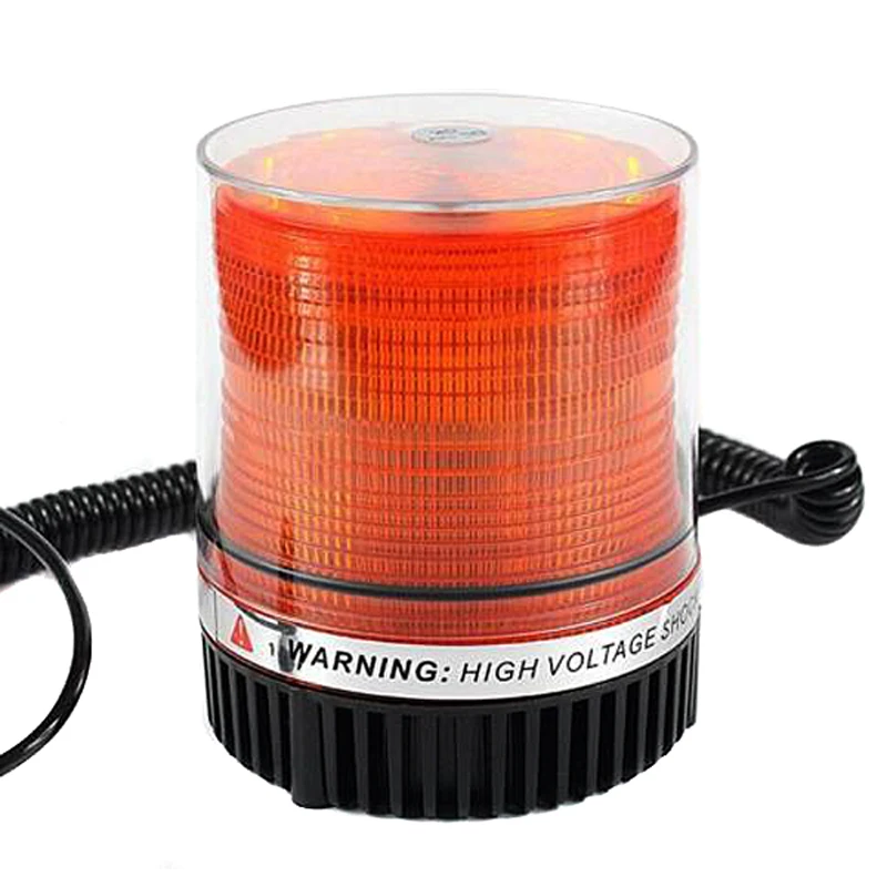

Amber Car Truck BUS Magnetic Warning Flash Beacon Strobe Emergency light 24V Warning Light