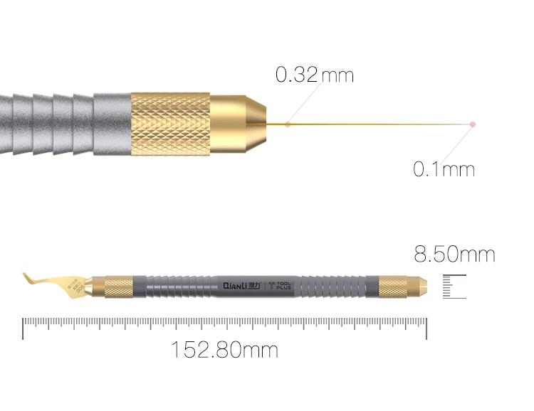 Многофункциональный инструмент Qianli 007 008 009 010 керамический нож cpu IC для удаления клея нож тонкое лезвие для телефона инструмент для ремонта материнской платы