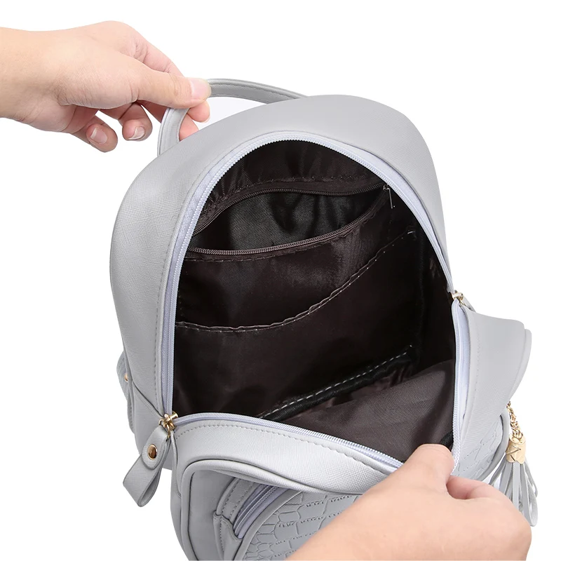 Женский кожаный мини рюкзак для девочек подростков|backpack brand|brand backpackcasual backpack |