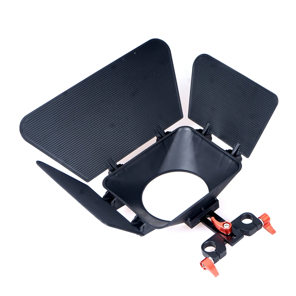 Buy Camera Matte Box Lens Hood for 15mm Rail Rod