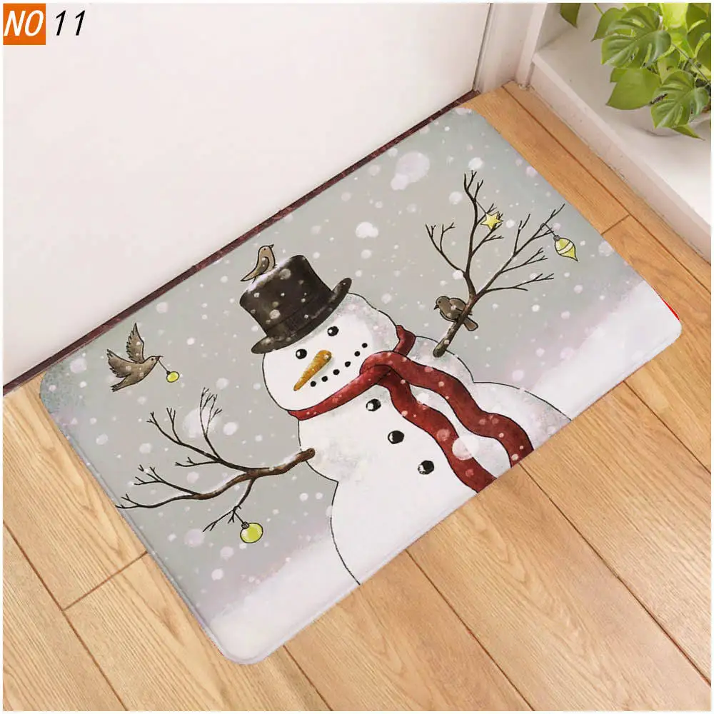 Christmas Dwarf bedroom corridor carpet non-slip soft doormat suitable for living room kitchen - Цвет: 1201air-11