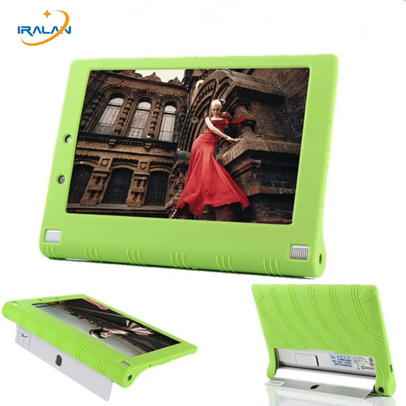 ★ Сверхтонкий чехол Lenovo Yoga 2 830F / 830L 8.0 Силиконовый планшет Skin Shell + бесплатный стилус ✔
