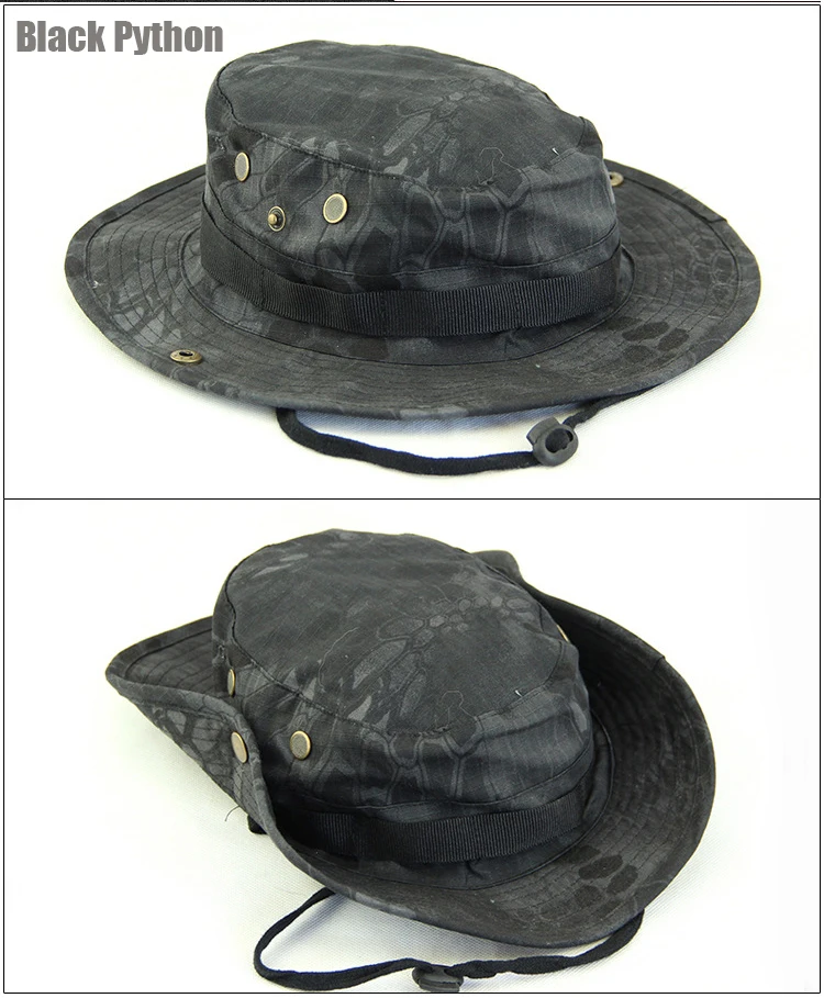 الغابة دلو بوني قبعة التكتيكية Gorras القوات الخاصة العسكرية قناص سوات صياد الصيد التمويه الغابة قبعة Cs Bucket Hat Bonnie Hathat Bucket Hat Aliexpress