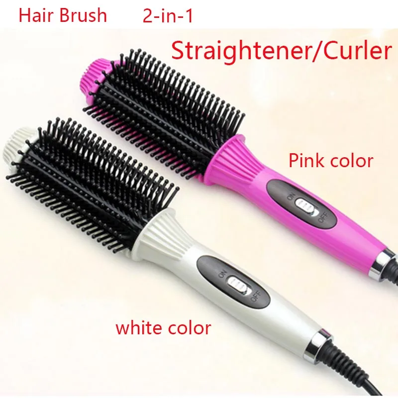 new hair straightener brush