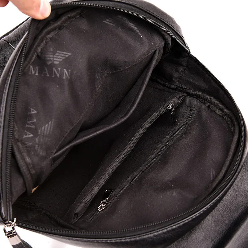 De alta calidad de cuero mujer, Mochila de moda nueva llegada doble cremallera cosméticos mujer de gran capacidad bolso de escuela Mochila femenina De alta calidad de cuero mujer, Mochila de moda nueva llegada doble cremallera cosméticos mujer de gran capacidad bolso de escuela Mochila femenina