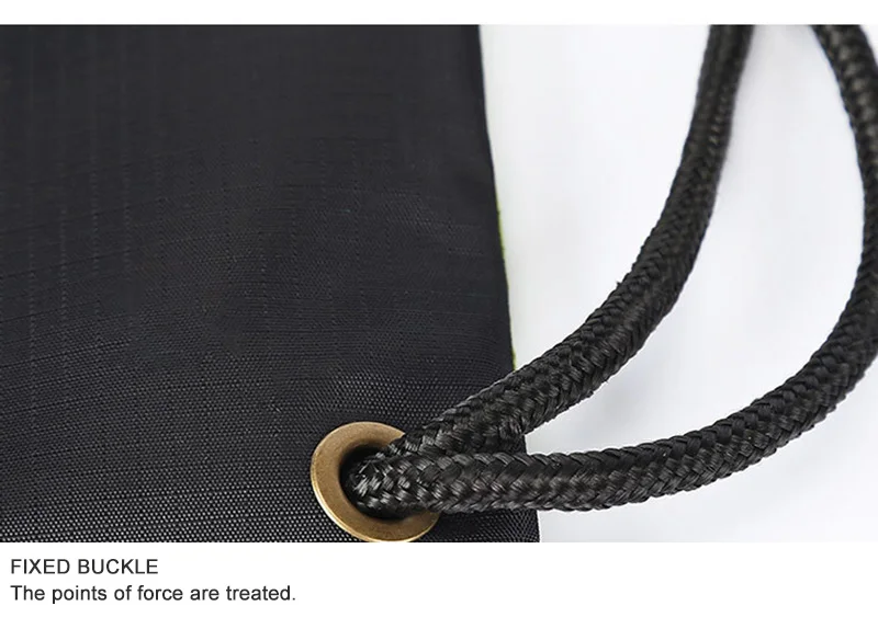 Drawstring сумка водостойкая Оксфорд заказной печатный логотип Storange тянуть веревку тренажерный зал для женщин маленький мешок персон