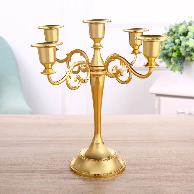 Matching Candlesticks Pillar Holders Metal Alloy Homes And Party Decorations New 