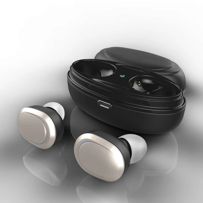 

Latest TWS T12 Bluetooth Wireless Headset Bluetooth 4.1Earphone Double Wireless Earbuds Cordless Earpiece SD