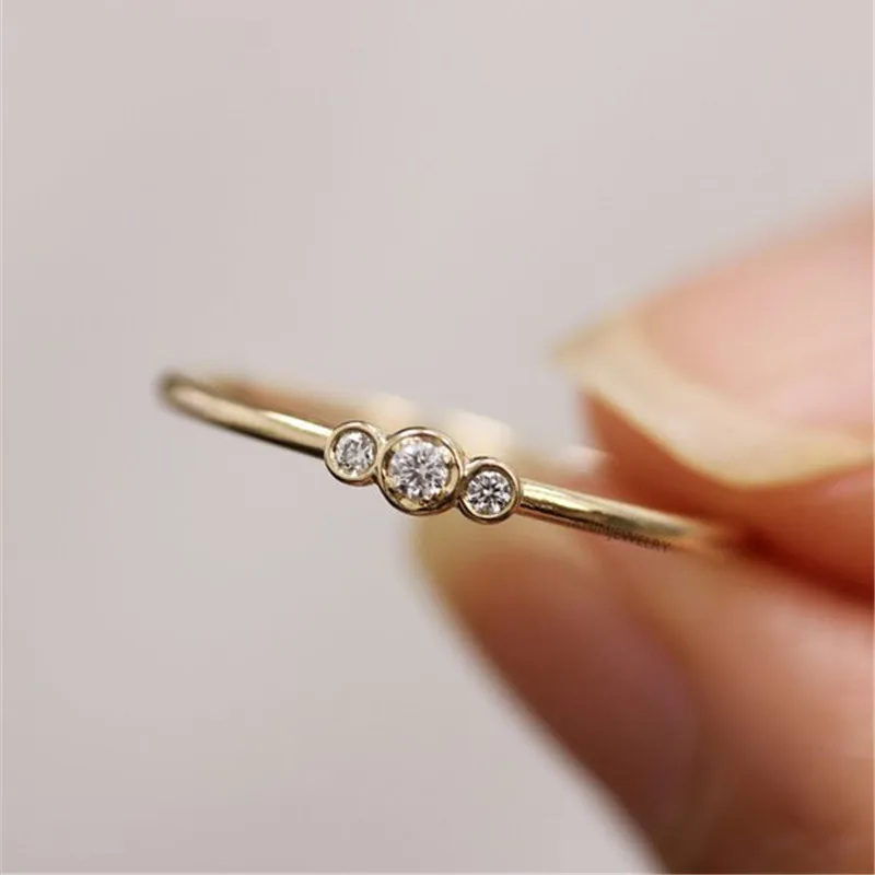 

Modyle New Fashion Weave Crystal Rings For Women Gold/Silver Color Female Ring Party Jewelry Wholesale