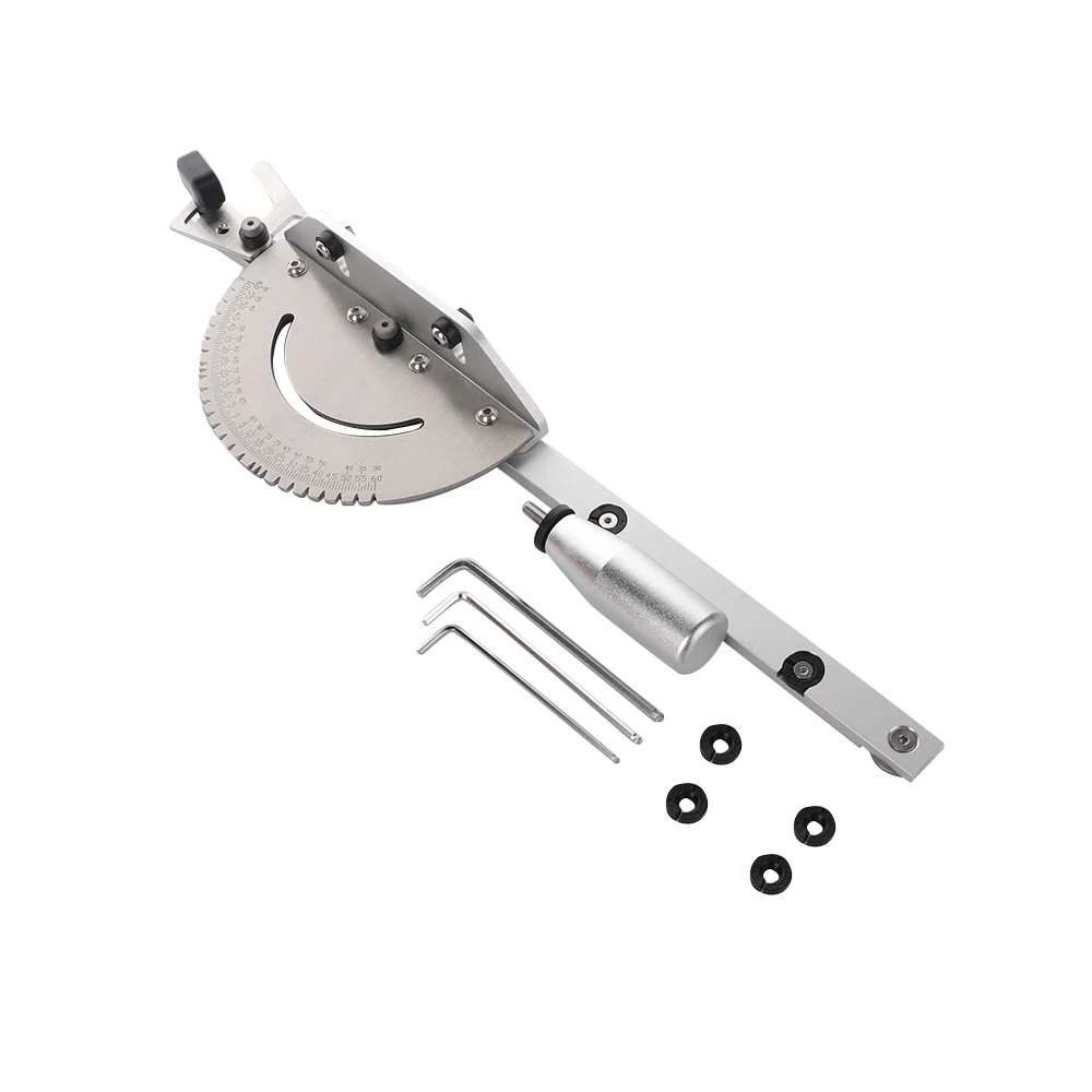 

Woodworking DIY Tool Set Miter Gauge Table Saw/Router Miter Gauge Sawing Assembly Ruler for Table Saw Router Measuring Tool