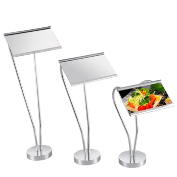 

3pcs/set Stainless Steel Place Card Holder Hotel Table Photo Memo Number Name Clips Tag Stands Table Marker Holder Display Card