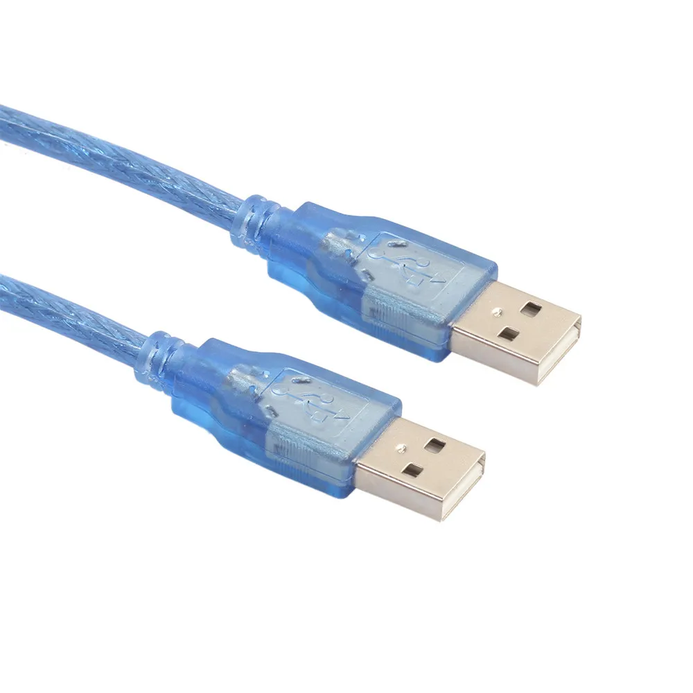 2019 0 3 метров USB штекер-штекер медный кабель для передачи данных провод + оплетка