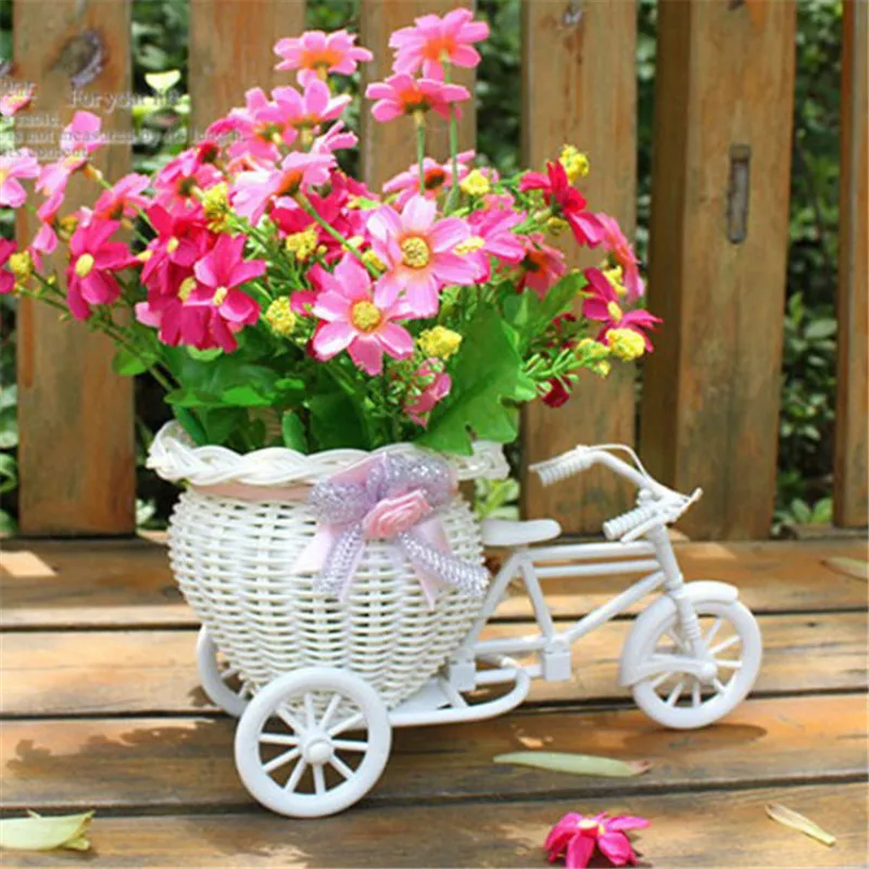 flower bicycle basket