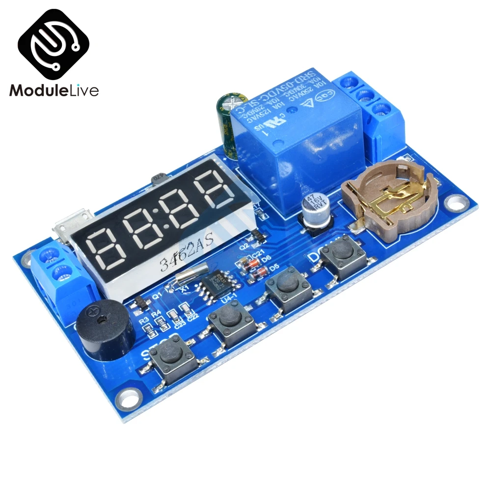 1PC Real-time Delay Timer Timing Switch Control Synchronization Relay Module 