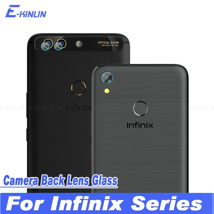 

Back Camera Lens Protective Clear Tempered Glass Screen Protector Film For Infinix Smart Zero Hot 5 Lite 4 S2 Pro