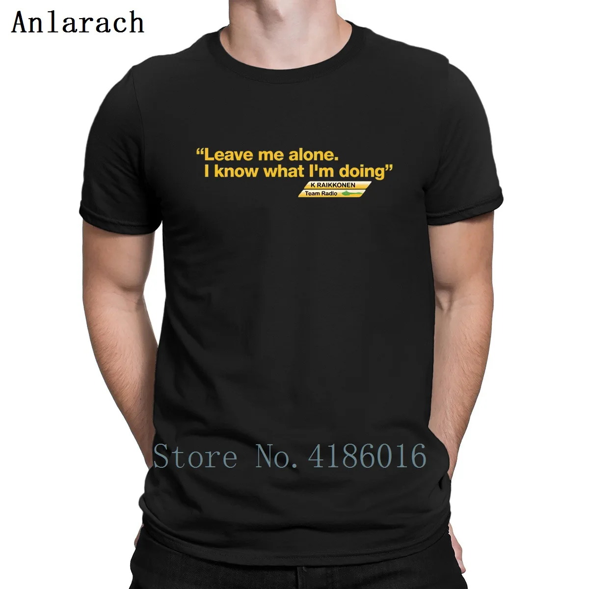 buy Kimi Raikkonen 3 T Shirt Customize Crew Neck Top Quality Comical Streetwear Interesting Letter Novelty Summer