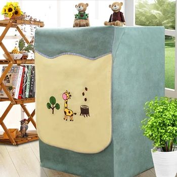 

60X65X85CM Height Fabric Cloth Washing Machine sets Cover Universal Sunscreen Washing Machine Dustproof Cover Cartoon