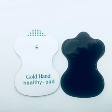 JR309 белые электродные подушечки для Tens акупунктуры Цифровая терапия машина для похудения Электрический массажер для тела колодки