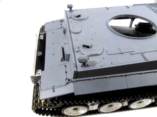 Mato 1/16 Tiger I rc Танк Металлическое шасси с крученой штангой подвесное натяжитель дорожки Задняя панель для Heng Long 3818 Tiger 1 танк