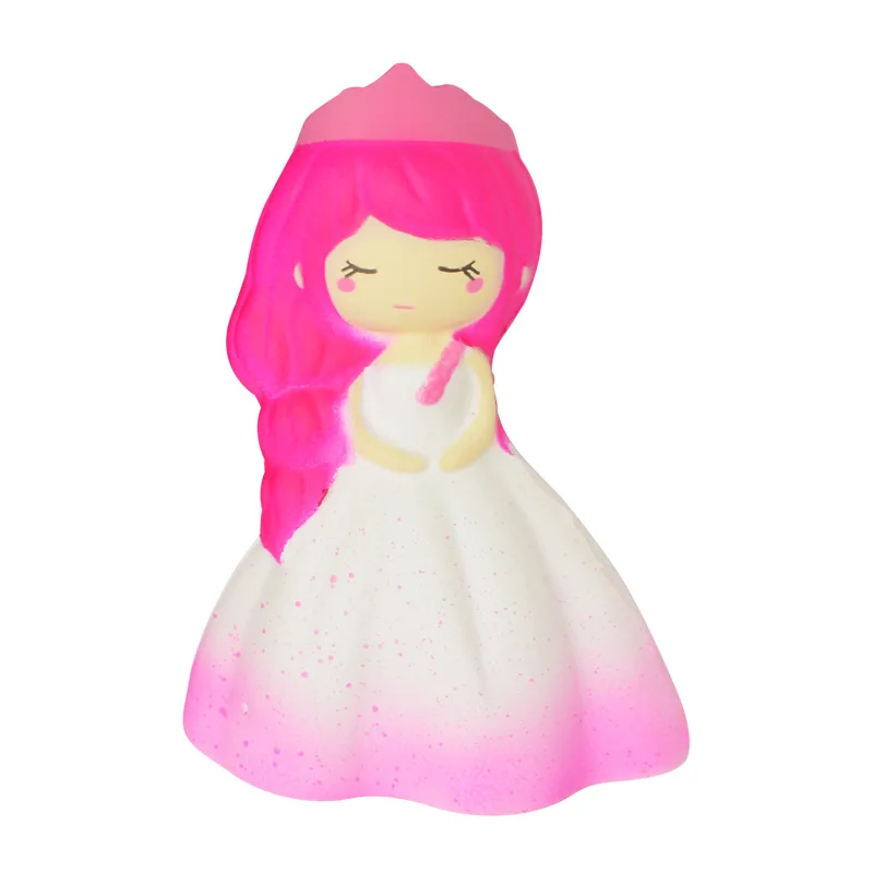 Мягкая игрушка принцесса кукла свадьба девушка сжимает медленно поднимающийся крем Ароматические декомпрессионные игрушки вечерние украшения Исцеление принцесса