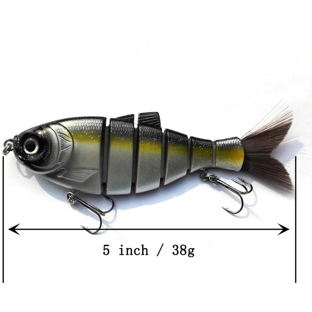 5 inch shad fishing lure