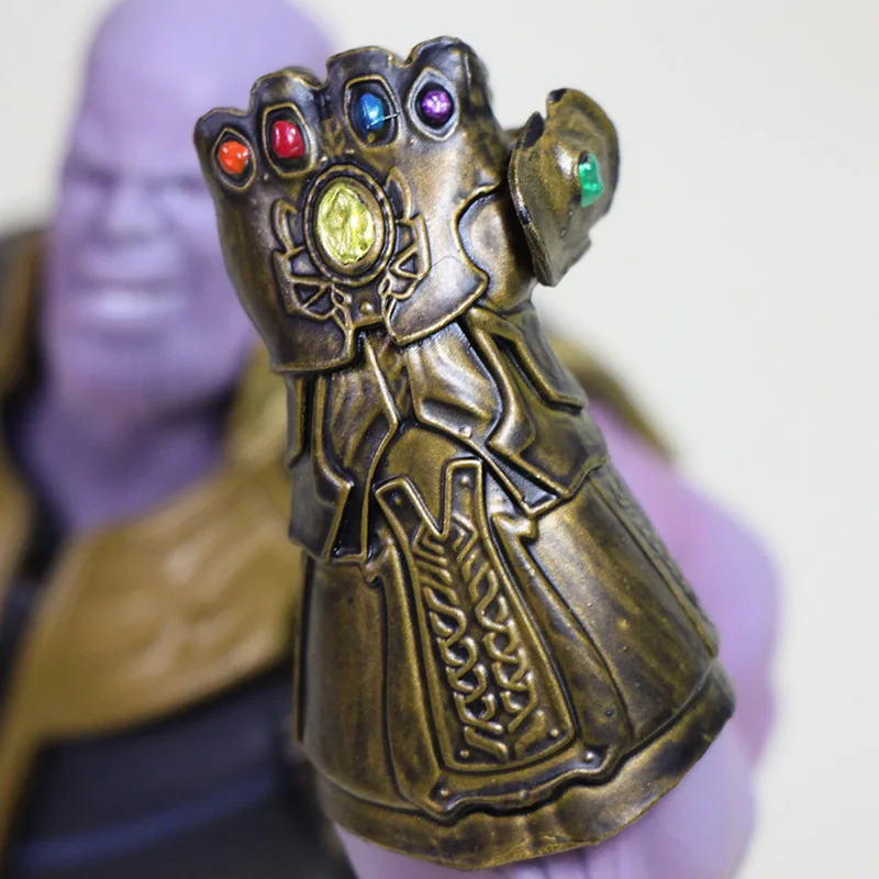 22-27 см игрушки Marvel Мстители 4 эндигра ПВХ Фигурки Локи танос Железный человек Человек-паук Danvers Марвел Капитан Коллекционная модель