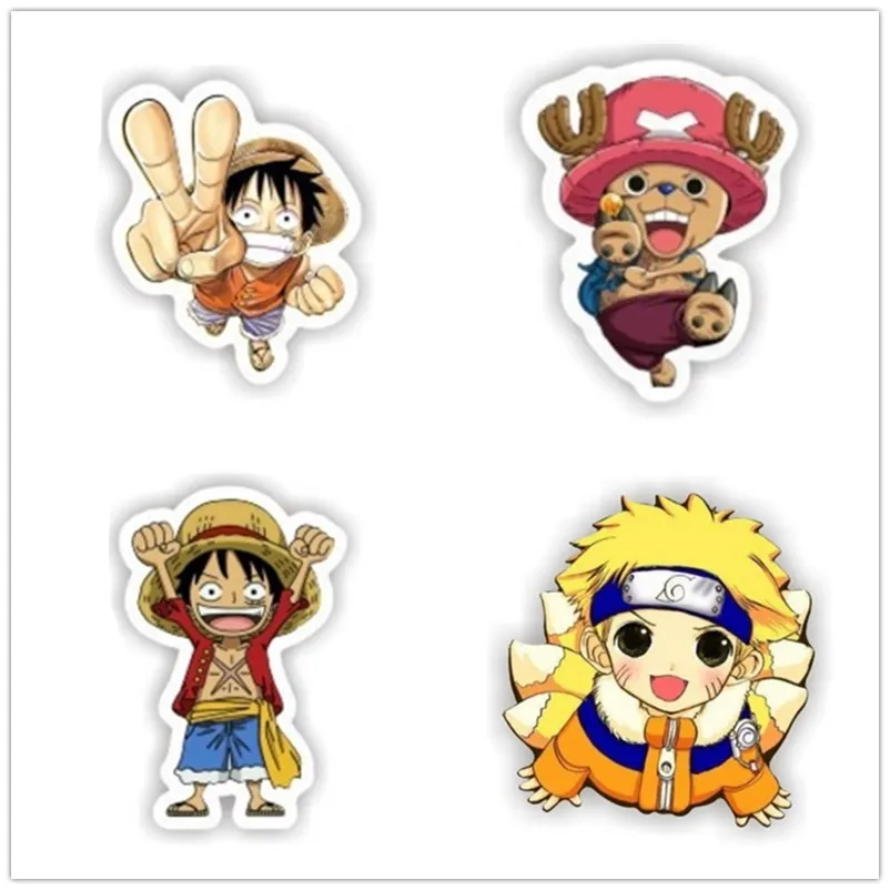 

Cartoon Naruto ONE PIECE Badges Acrylic Brooch Icons Badges Backpack hat shoes Halloween Clothes Accessories Pins
